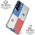 Panama Flag Distressed Galaxy S25 Clear Case
